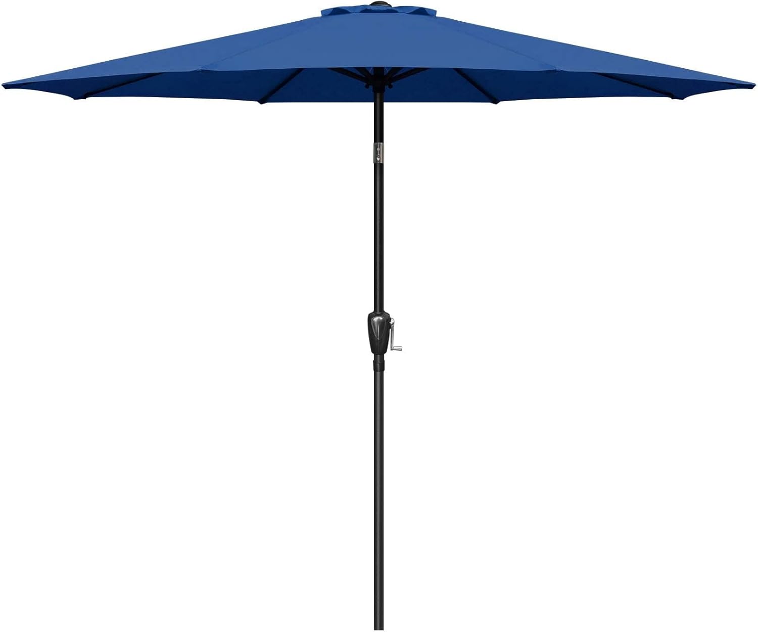 9ft Patio Umbrella with Push Button Tilt for Outdoor Spaces