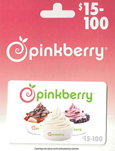 Pinkberry Gift Card for Delicious Frozen Yogurt Treats