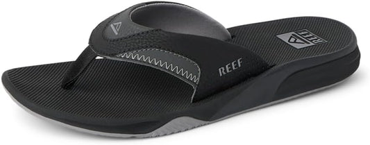 REEF mens Cushion Fanning Sandals for Ultimate Comfort