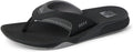 REEF mens Cushion Fanning - Soft REEFlex EVA Comfort Sandals
