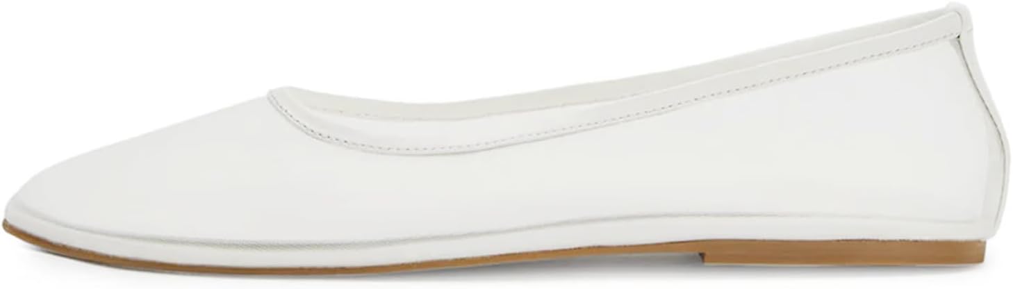 Dsevht Mesh Ballet Flats for Women - Comfortable Slip On Shoes