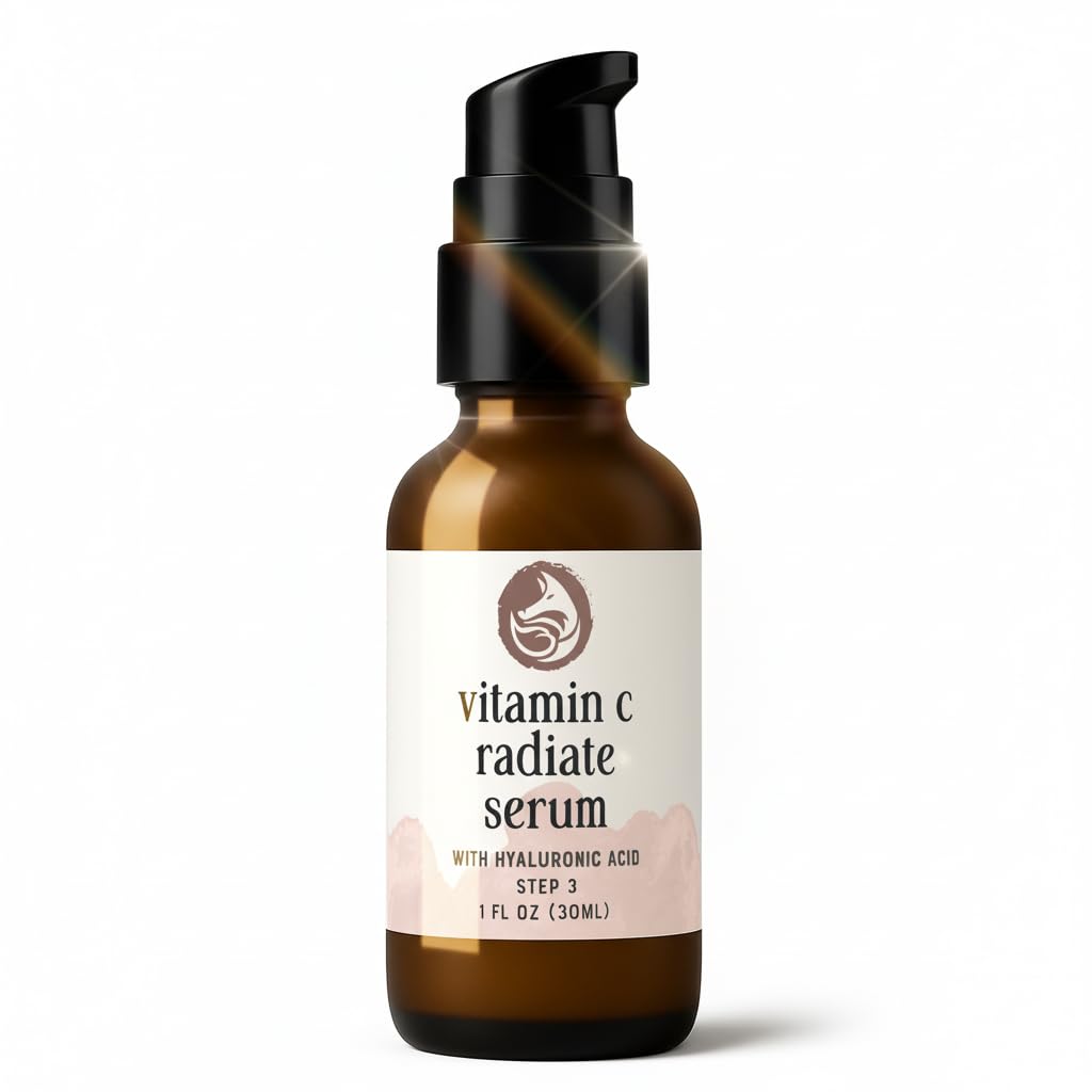 Foxbrim Naturals Vitamin C Face Serum for Dark Spots & Radiance