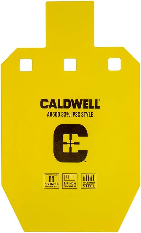 Caldwell High Caliber AR500 Steel Targets for Precision Shooting