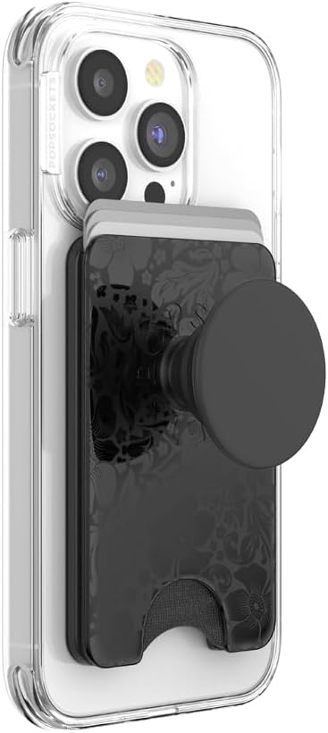 PopSockets Phone Wallet with Expanding Grip for MagSafe Use