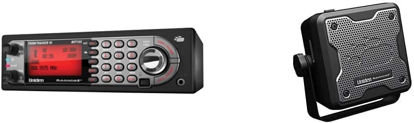 Uniden BearTracker Scanner BCT15X with BC15 Speaker Bundle Review