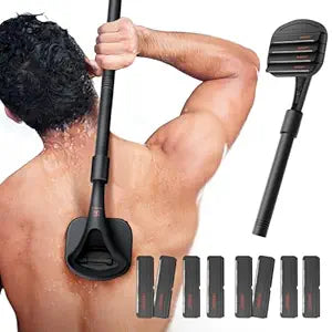 NUBACK Back Shavers for Men with Long Handle for Easy Grooming