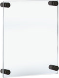 Acrylic Floating Double Panel Wall Frame 8.5in x 11in - Gallery Look