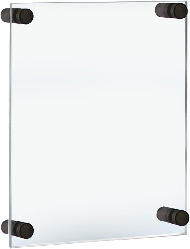 Acrylic Floating Double Panel Wall Frame for Stylish Displays