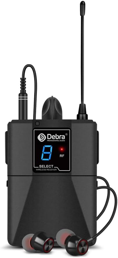 D Debra Bodypack Receiver with Earphone for ER-280 System