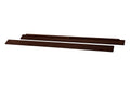 Full-Size Conversion Kit Bed Rails Espresso - Solid Wood Rails