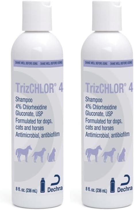 TrizCLHOR 4 Shampoo for Animal Fur Cleaning and Conditioning