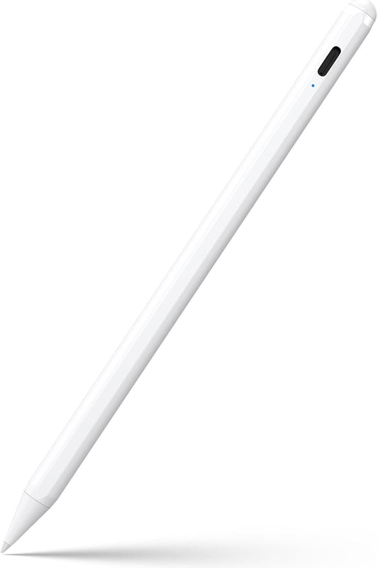 JAMJAKE White Stylus Pen - 2X Fast Charge for iPad Pro & More