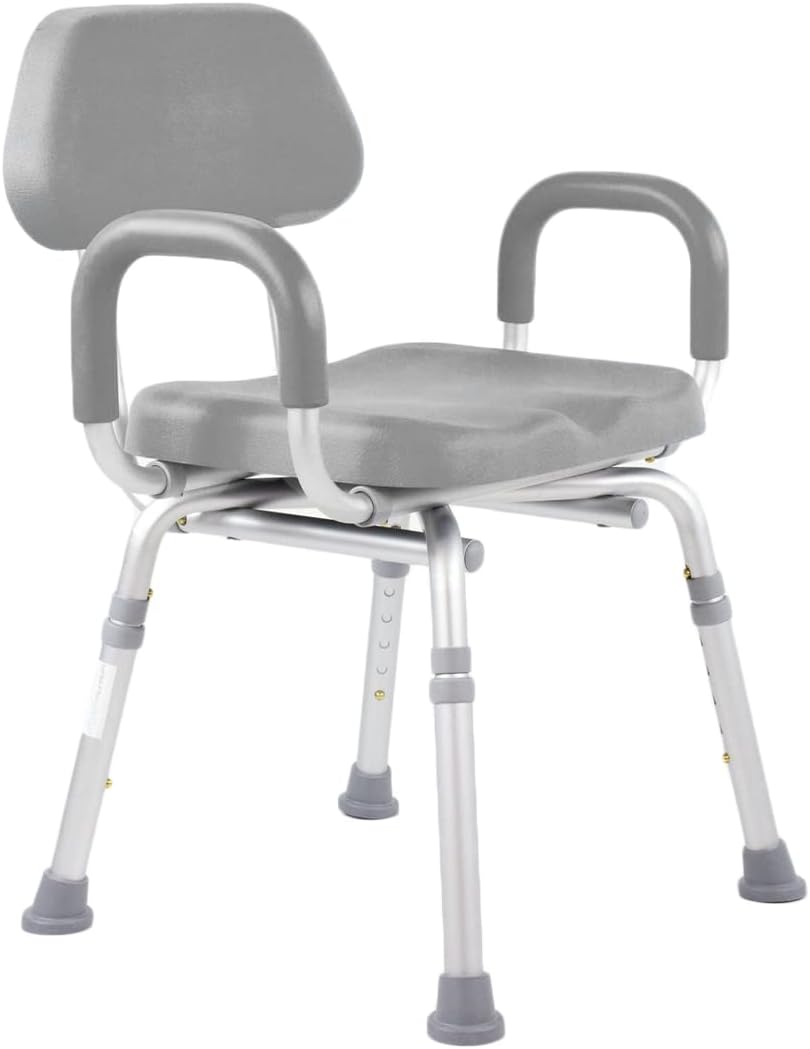 Comfortable Padded Shower Chair - Platinum Health (Gray)
