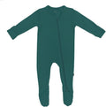 KYTE BABY Unisex Zipper Closure Footies - Soft Bamboo Rayon Comfort up