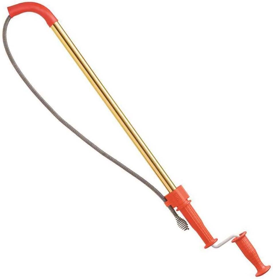 RIDGID 59802 K-6DH Hybrid Toilet Snake Auger for Easy Unclogging