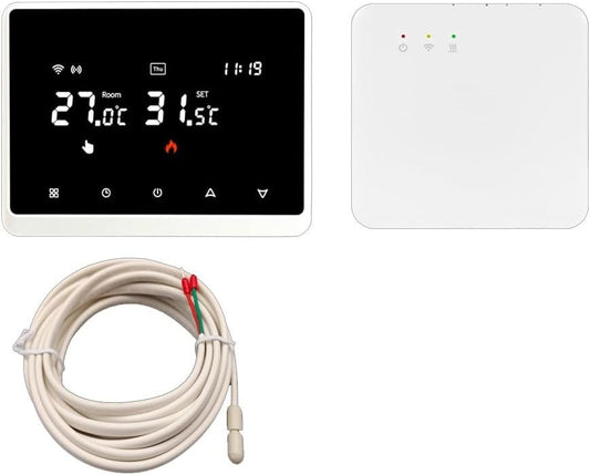 Smart Wi-Fi Thermostat: Voice Control, precise temp control