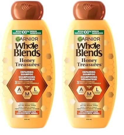 Garnier Honey Treasures Shampoo Duo, Repair Delight