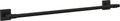 24 in Towel Rack for Bathroom Wall - Matte Black Towel Bar