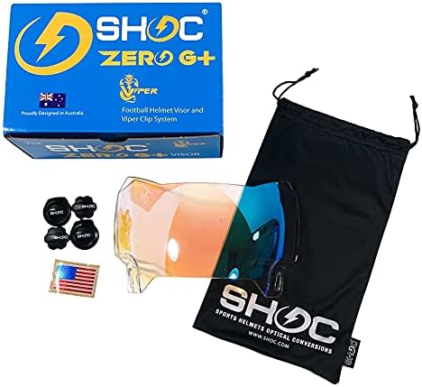 SHOC Zero G Plus Visor for Riddell SpeedFlex Helmets Review
