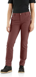 Carhartt Womens The Essential Canvas Pant - Durable Stretch Comfort