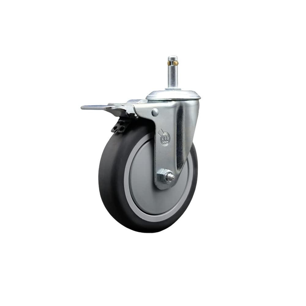 Rubbermaid Mobile Shelf Truck Replacement Swivel Caster with Brake