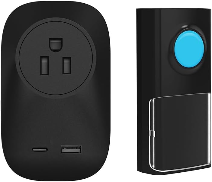 Wireless Doorbell with 1000ft Range & 58 Chimes
