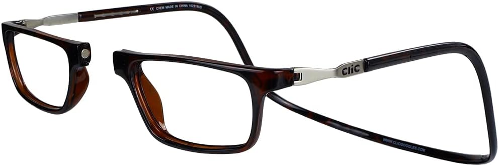 Clic Magnetic Reading Glasses for Men and Women, XL-XXL Size