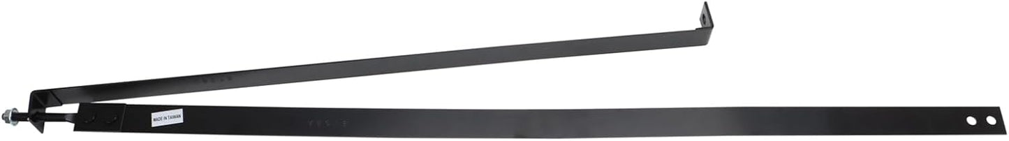 TRQ Fuel Tank Strap Black for Chevrolet S10 and GMC S15