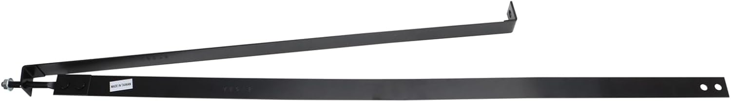 TRQ Fuel Tank Strap Black for Chevrolet S10 and GMC S15