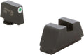 AMERIGLO Optic Compatible XL Tall Green Tritium Sight Set - Backup