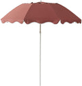 7.2FT Large Beach Umbrella - UPF 50+ Adjustable Tilt and Windproof