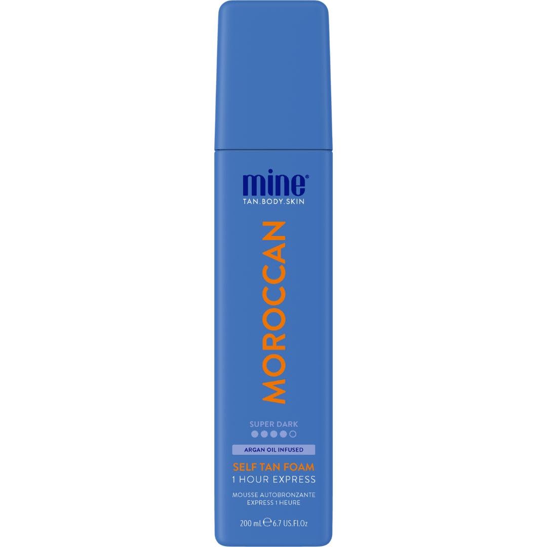Minetan Skin Loving Self Tan Foams for Deep Dark Brown Finish