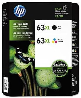 HHB Original 63XL Inkjet Cartridge Combo Pack for High Yield Printing
