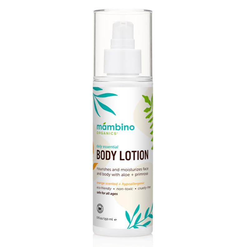 Mambino Organics Daily Hydrating Body Lotion - Vegan & Cruelty-Free