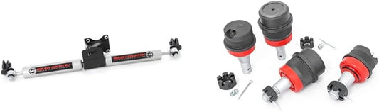 Rough Country N3 Dual Steering Stabilizer & Heavy Duty Ball Joints
