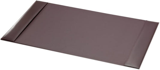 Dacasso Bonded Leather Desk Blotter with Side Rails for Writing