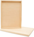 Birch Painting Panel 14 x 18 x 3/4 in Pack of 4 - Sturdy Wood Canvases