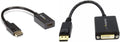 DisplayPort to HDMI and DVI Adapters Bundle - Portable 1080p