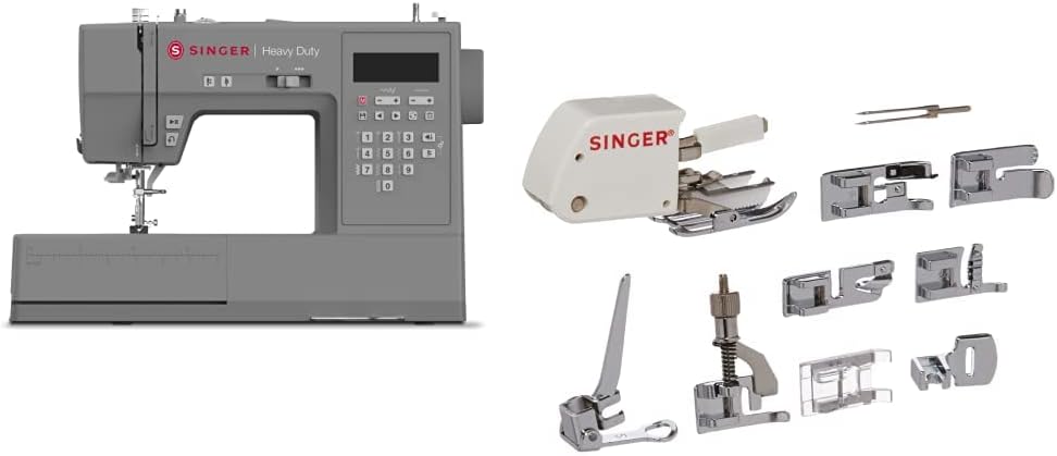 SINGER Heavy Duty Sewing Machine Bundle for Creative Projects