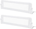 BABY JOY Double Sided Bed Rail Guard 59in - Extra Long Safety Rail