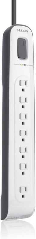 Belkin 7-Outlet AV Power Strip Surge Protector with 12-Foot Cord