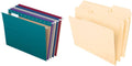 Pendaflex Recycled Hanging and Manila File Folders - Colorful Letter