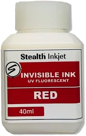 Invisible UV Red Ink - VersaInk Stealth - 40ml