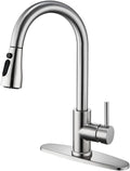 Kitchen Faucet with Pull Down Sprayer Multitask Mode - High Arc Pull
