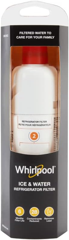 Whirlpool WHR2RXD1 Ice Refrigerator Water Filter for Clean Water