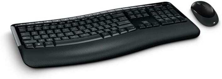 Microsoft Wireless Keyboard & Mouse Set - Ultimate Comfort