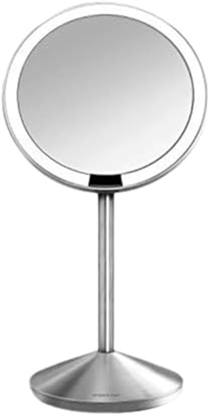 simplehuman Sensor Mirror: 10x Magnification Travel Makeup Mirror
