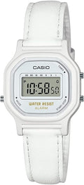 Casio Women's Vintage White Resin Watch - Timeless Style