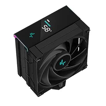 DeepCool AK400 Zero Dark Digital Display CPU Air Cooler Review