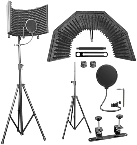 AxcessAbles Large 32x13 Recording Studio Microphone Shield